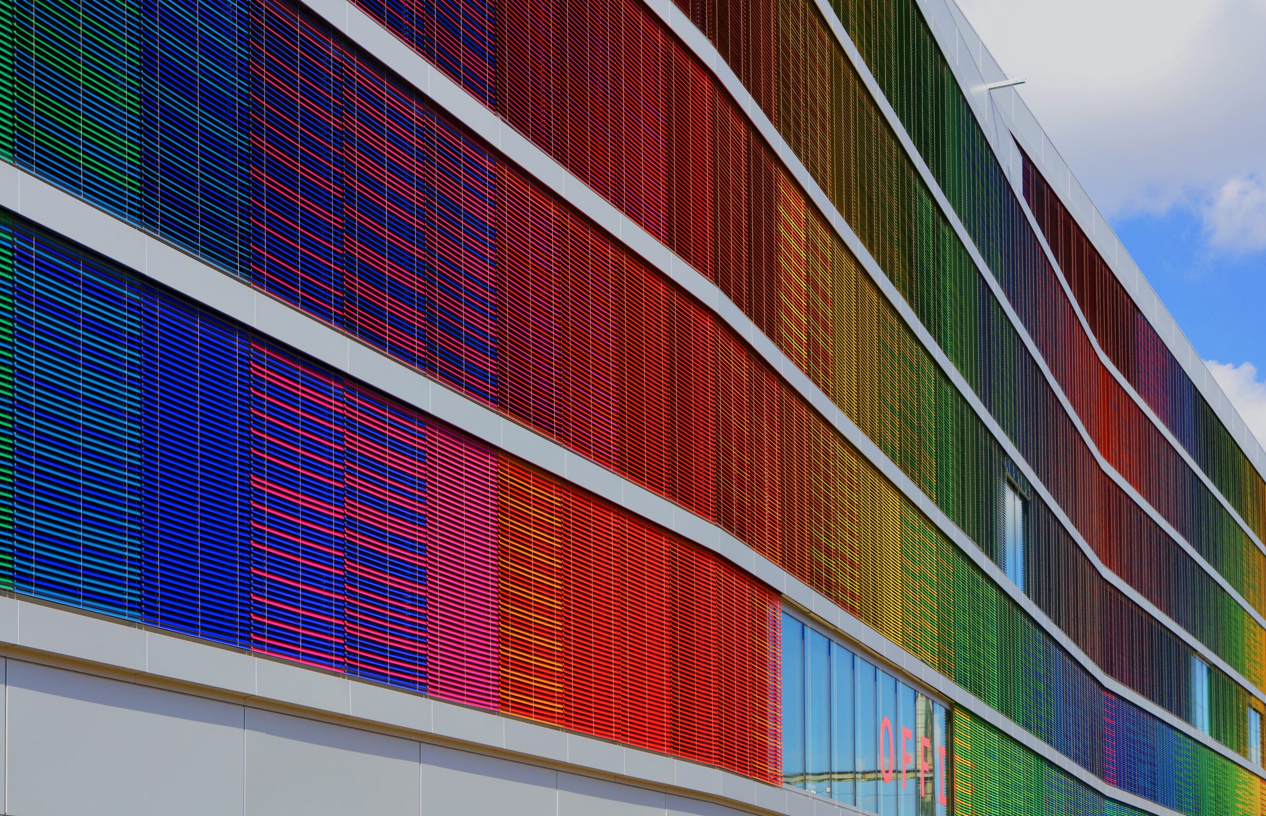 colorful building colorful building